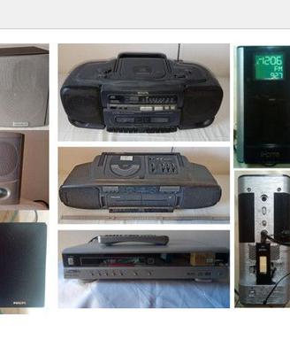 Impianto stereo Aiwa, Samsung, Philips, iHome