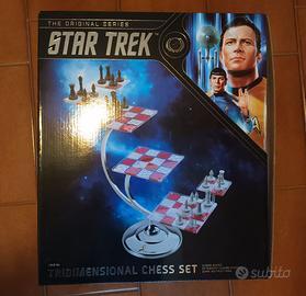 Star Trek - Chess Set Scacchiera 3D Star Trek