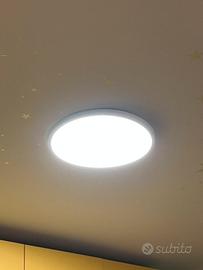 Plafoniera luce bianco caldo/freddo