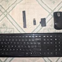 mouse e tastiera wirless