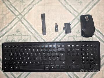 mouse e tastiera wirless