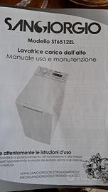 Lavatrice Sangiorgio modello ST6512EL