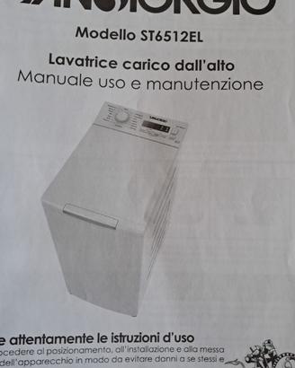 Lavatrice Sangiorgio modello ST6512EL