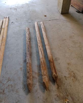 Pali legno carpenteria d. 8 cm