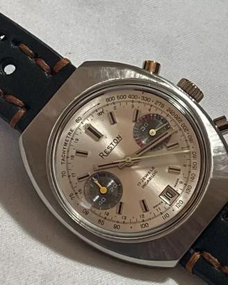 Wakmann gigandet x reston chronograph in acciaio