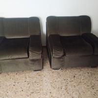 Coppia Poltrone Letto Vintage anni '70 - Design