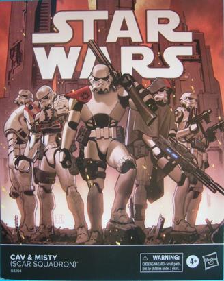 Star Wars The Black Series Misty & Cav (SCAR Squad