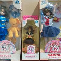 Lotto 3 SAKURA Action Figure "Pesca la tua carta"
