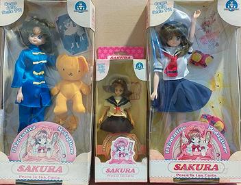 Lotto 3 SAKURA Action Figure "Pesca la tua carta"