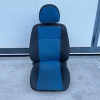 Sedile anteriore destro Fiat Doblo 2006 grigio/blu