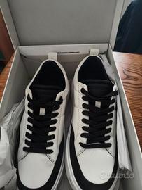 Sneakers Calvin Klein bianche low top