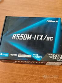 Scheda Madre ASRock B550M-ITX/ac (AM4) 