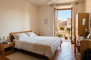 CASAL BERTONE - Stanza singola- con BALCONE