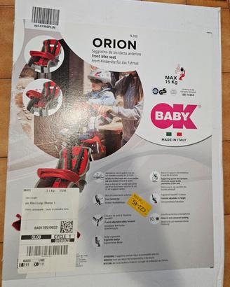 Seggiolino bici anteriore OKBABY Orion