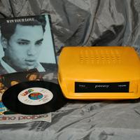 Mangiadischi PENNY anni '70 revisionato + 3 dischi