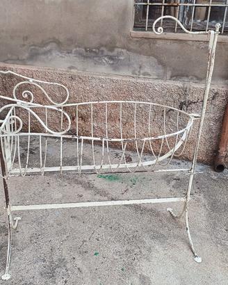 ANTICA CULLA/DONDOLO FERRO BATTUTO