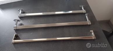 3 aste per armadio montaggio a soffitto