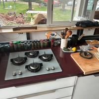 PIANO COTTURA HOTPOINT ARISTON VETRO SATINATO 4