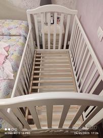 lettino ERBESI da bebè+ materasso+ cuscino