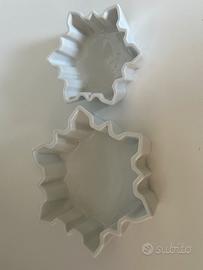 Stampi in  ceramica fiocco di neve