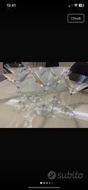6 calici da Martini