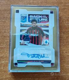 Carta panini donruss Paolo Maldini autografata 