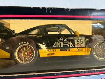 Porsche 911 GT2 Anson Racing 1/18 gialla e nera - Collezionismo In