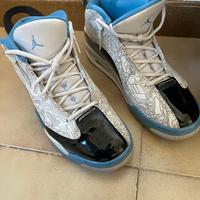 Nike air jordan Dub nere e bianche