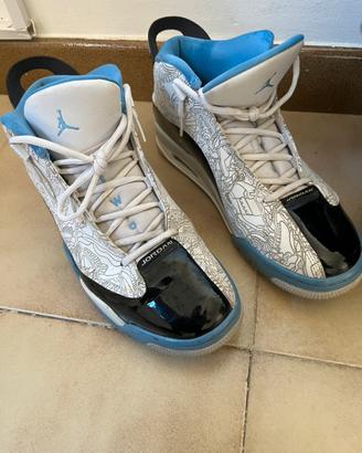 Nike air jordan Dub nere e bianche