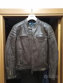 Giacca moto in pelle custom