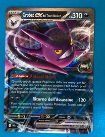 Crobat ex del team Rochet 122/182 near mint rara