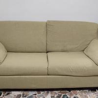 Divano letto in tessuto