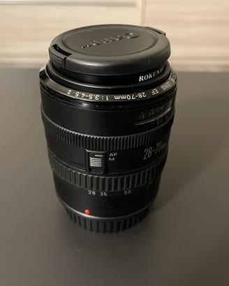 Canon ef 28-70 f: 3.5-4.5 mk2