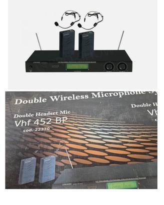 Radiomicrofono ad archetto doppio PRO-SHOW VHF 452