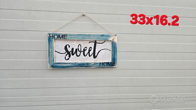 quadro artigianale  Home sweet Home 