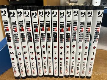 Tokyo Ghoul di Sui Ishida vol.1-14 serie completa