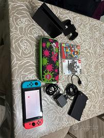 Nintendo Switch Bundle Completo +3 giochi +accesor