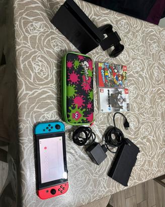 Nintendo Switch Bundle Completo +3 giochi +accesor
