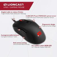 Lioncast LM50 E-Sports Mouse da Gioco per PC