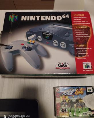 Nintendo 64 pal boxato più 4 giochi