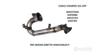 DOWNPIPE DPF AUDI A6 A7 A8 Q7 3.0 TDI 218 272 CV
