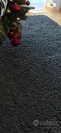 Tappeto pelo medio grigio
