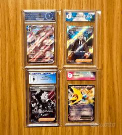 lotto carte Pokémon gradate Urshifu Cresselia