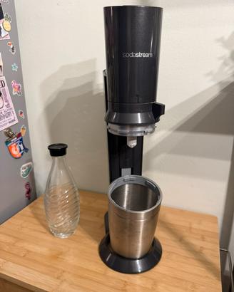 Sodastream Crystal  con 2 cilindri e 4 bottiglie