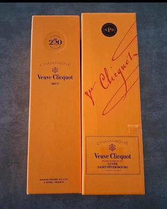 2 scatole Vuote Veuve Clicquot