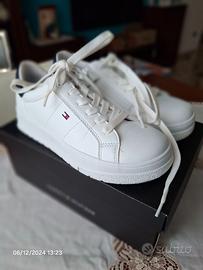 Scarpe con lacci bianco Tommy Hilfiger taglia 36
