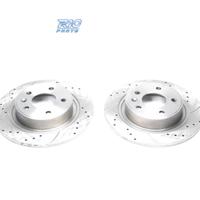 DISCHI FRENO FORATI E SCANALATI PER ROVER