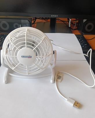 Mini ventilatore per scrivania 