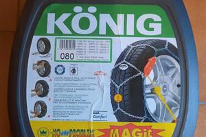 Catene da neve konig Comfort Magic 080 nuove
