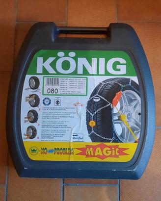 Catene da neve konig Comfort Magic 080 nuove